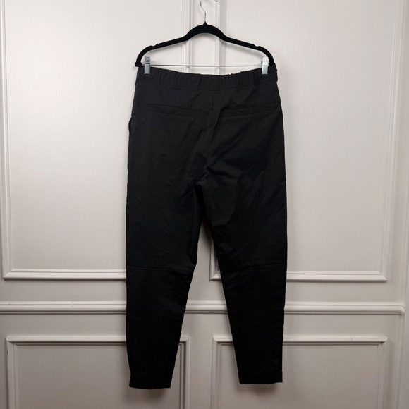 Nike Mens Sportswear Woven Joggers Black Tapered Drawstring Pants Size M - Picture 2 of 5